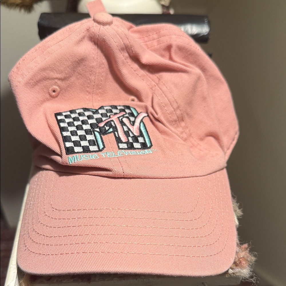 MTV Pink Baseball Cap